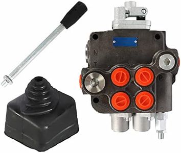 ALL-CARB Hydraulic Directional Control Valve for Tractor Loader w/Joystick, 2 Spool, 21GPM 3625PSI SAE Ports