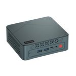 Mini PC AMD Ryzen 5 3550H, 16GB DDR4 RAM 512GB SSD, Radeon Vega 8 Graphics (1.2GHz), Mini Desktop Computer Support 4K Dual HDMI Display/WiFi5/BT5/Gigabit Ethernet for Home/Office