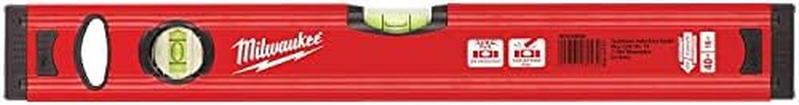 Milwaukee 4932459090 40 cm/16-Inch Redstick Slim Level - Red/Black