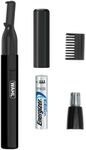 Wahl® Canada Premium Lithium Ear, Nose & Brow Trimmer, Power and Precision to tackle all your grooming needs, Wet/Dry Black Pen Trimmer, for fast and easy facial grooming, Men Grooming - Model 5536