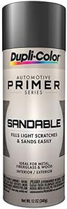 Dupli-Color DAP1692 Sandable Primer Spray Paint - Gray Hot Rod - 12 oz. Aerosol Can