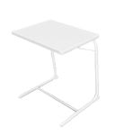HOMION Portable Adjustable Folding Table, Lounge, Bedroom Furniture, Living, Tv, Multi Function Bedside Holder for Daily use Height Settings Gift Box Lightweight Camper Van Camping Top