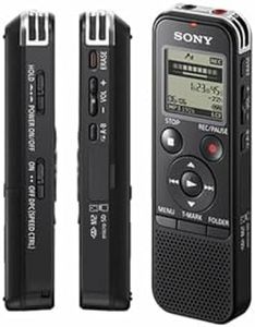 Sony ICDPX470 Voice Recorder, Black