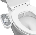 Greenco Toilet Bidet Attachment - Universal Fit, Easy Installation, Adjustable Brackets and Water Pressure, Durable Non-Electric Fresh Water Spray Bidet for Toilet Seat (17 x 3.4 x 9.5 inches)