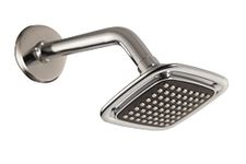 Hindware ABS 100 mm Rain Shower Overhead Shower | Wall Mounted | Chrome Finish & Nickel Plating | Sustains High Water Pressure