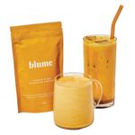 Blume Golden Milk with Turmeric and Ginger - Superfoods Golden Milk Latte Powder - Caffeine, Sugar & Gluten Free - Vegan & Keto Friendly Turmeric Latte - 30 Servings