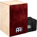 Meinl Percussion Cajon Box Drum with Internal Snares and Free Bag-Made in Europe-Baltic Birch Wood Full Size, 2-Year Warranty, (BC1NTWR)