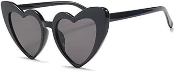 FEISEDY Heart Shaped Acetate Sunglasses Stylish Clout Eyewear Women Sun Glasses B2421