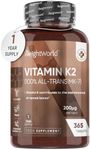Vitamin K2 MK7 200mcg - 1 Year Supp