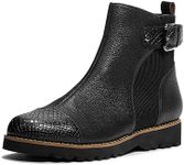 Donald Pliner Women's Cally Vachetta Fashion Boot, Black, 9