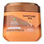 Sanctuary Spa Body Butter with Shea Butter and Cocoa Butter, No Mineral Oil, Cruelty Free and Vegan Body Butter for Women, 300 g