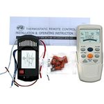 Hampton BAY Ceiling FAN LCD Thermostatic Remote Control Fan-9t Complete Kit