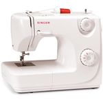 SINGER 8280 Zig Zag Sewing Machine,8 Built in Stitches, 24 Stitch Function, Auto Needle Threader(White),70W Powerful motor
