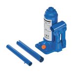 Silverline Hydraulic Bottle Jack 2 Tonne (427711), BLUE