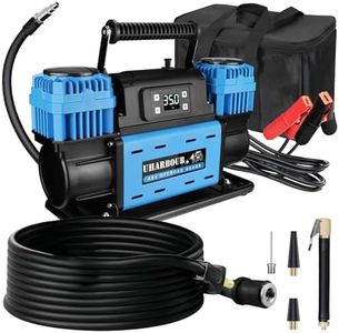 Uharbour 12V 10.6 CFM Auto Stop Air Compressor, Digital LCD