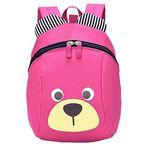 Children's Backpack TEAMEN® School Bags Anti Lost with Harness and Reins for Kids Toddler Baby Boy Girl 1 to 3 yeards Old (Pink)