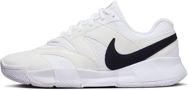 NIKE Women's NikeCourt Lite 4 Tennis Shoes, White Black Summit White, 7.5 US