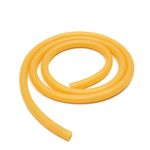 Mowell Latex Tube Tourniquet Band Rubber for Blood Sample/Rubber Tourniquet Tube 6/3 Tube 18 inch Length (YELLOW) (Pack of 5)