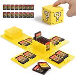 Nintendo Switch Game Card Case, Game Card Holder for Nintendo Switch Games with 16 Slots (Question Block YELLOW)