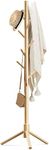 Haddockway Wooden Coat Rack Stand w