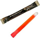 Cyalume ChemLight Military Grade Chemical Light Sticks, Red, 6-Inch Long, 12 Hour Duration (Pack of 10)