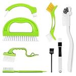 8 Pack Grout Cleaner Brush, Hand-held Groove Gap Cleaning Tools Tile Joint Scrub Brush to Deep Clean, Household Cleaning Brushes for Window Door Track, Stove Tops, Shower, Kitchen, Seams, Floor Lines