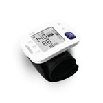 Omron HEM 6181 Fully Automatic Wrist Blood Pressure Monitor with Intelligence Technology, Cuff Wrapping Guide and Irregular Heartbeat Detection for Most Accurate Measurement (White)