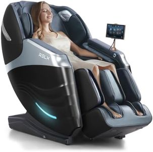 RELX 2026 Massage Chair Full Body, Body Scan, Zero Gravity Recliner, Black