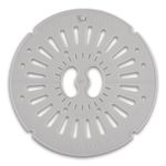 FUSION STAR Saftey Cover/Dryer Spin Cap 6kg/6.5kg/7kg LG Semi Automatic Washing Machine Spinner Safety Cover/LID Grey (Diameter: 24.5cm) (Pack of 1) (FS-4)