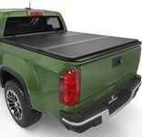 YITAMOTOR FRP Hard Tri-Fold Truck Bed Tonneau Cover Compatible with 2015-2024 Chevy Colorado/GMC Canyon 5.2 ft Bed