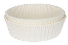 Bakery Direct Round Cake Tin Baking Parchment Air Fryer Paper Liners 18cm (7") x 50 Non-Stick Siliconised Greaseproof Paper for Baking Cakes, Pies, Tarts, Made in The UK, White