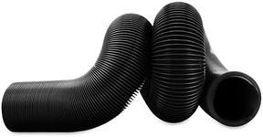Camco 10-Foot RV Sewer Hose - Great for the Occasional Camper - Crafted of 12 Mils of HTS Vinyl - Compresses to 14-Inches for RV Storage - Black (39601)