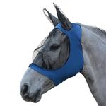 WeatherBeeta Stretch Eye Saver with Ears, Royal Blue/Black, Full