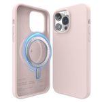 elago Magnetic Silicone Case Compatible with MagSafe iPhone 14 Pro Max 6.7 inch - Built-in Magnets, Compatible with All MagSafe Accessories (Lovely Pink)…