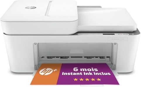 HP DeskJet 4120e Imprimante tout en un Copieur - Jet d'encre couleur – 6 mois d'Instant Ink inclus avec HP+ (Scan, Impression, Wifi, Chargeur automatique de documents)