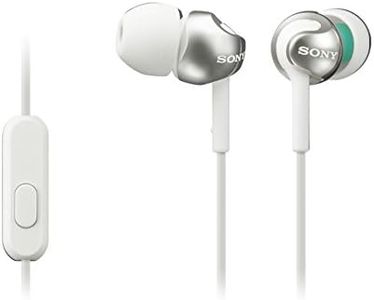 Sony MDR-EX110APW Ecouteurs Intra-auriculaires avec Microphone - Blanc