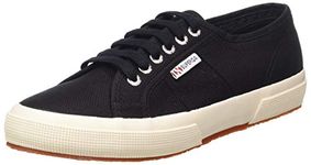 Superga Unisex Shoes Fashion Sneaker, Black (Black S999), 8 D(M) US Men