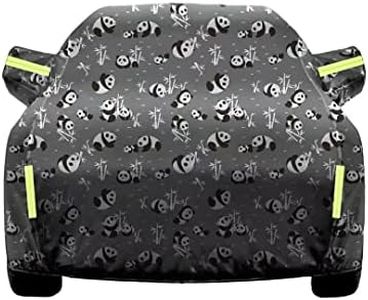 Maßangefertigt Auto Abdeckplane für Volkswagen für Beetle Convertible 2013-2023,Panda Autoabdeckung mit schnell zu installierendem Abschleppseil (patentiertes Design)