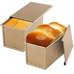 Beasea Pullman Loaf Pan 2 Pack, 1 l
