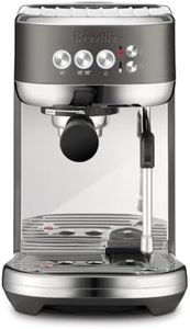 Breville the Bambino Plus Espresso Machine with Auto Milk Frother, Espresso Maker with Seconds Heat Up, Cappuccino & Latte Machine for Home, BES500BST, Black Stainless Steel