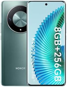 Honor Magic6 Lite Dual-SIM 256GB ROM + 8GB RAM (Only GSM | No CDMA) Factory Unlocked 5G Smartphone (Emerald Green) - International Version