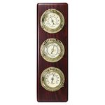 Ambient Weather WS-GL032 Porthole Collection Weather Center with Thermometer, Hygrometer, Barometer