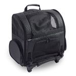 GEN7PETS Gen 7 Pets Roller-Carrier-Black Geometric, Medium