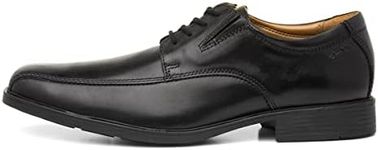 Clarks Men's Tilden Walk M Lace-Up Oxford, Black Leather, 10 M US