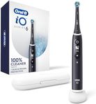 Oral-B iO Series 6 Electric Toothbrush with (1) Brush Head, Black (Packaging May Vary)