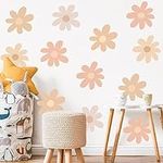 12 Sheets Daisy Wall Decals Flower 
