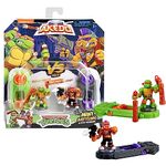 Legends Of Akedo Teenage Mutant Ninja Turtles, Mini Battling Warriors Versus Pack Michelangelo Vs Bebop, Green