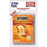 HeatMax HotHands Hand Warmers, 12 Count (6 Pack with 2 Warmers per Pack) Up to 8 Hours of Heat