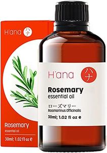 H’ana Rosemary Oil for Hair Scalp - 100% Natural Rosemary Essential Oils for Skin, Diffuser & Aromatherapy - Rosemary Hair Oil for Hair - 30ml