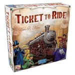 Ticket to Ride - A Board Game by Days of Wonder | 2-6 Players - Board Games for Family | 30-60 Minutes of Gameplay | Games for Family Game Night | for Kids and Adults Ages 8+, English